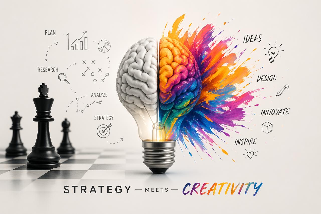 Strategy Meets Creativity